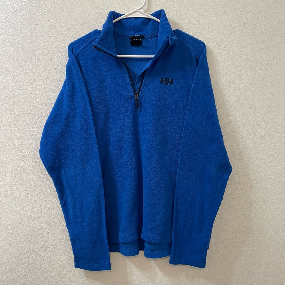 Helly Hansen fleece jacket blue medium